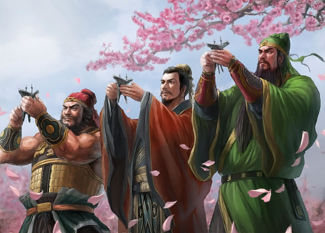 Zhang Fei, Liu Bei and Guan Gong