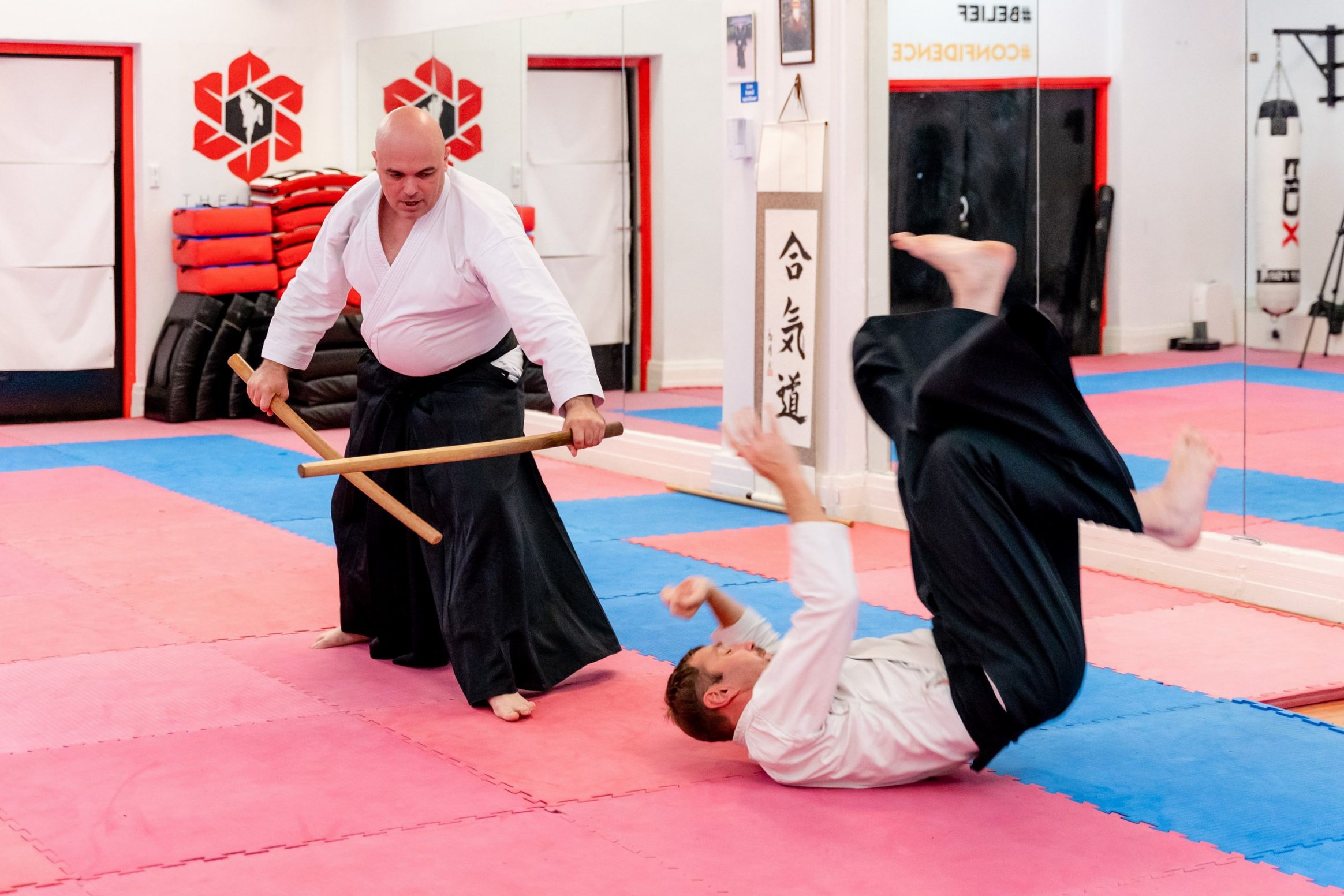 The importance of Ukemi: learning to fall in order to get up again